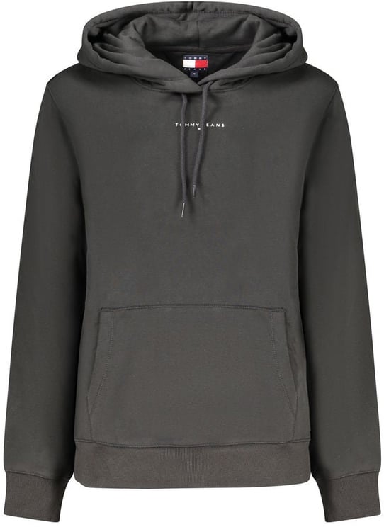 Tommy Hilfiger Tommy Hilfiger Black Cotton Women's Sweatshirt Hoodie