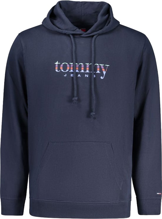 Tommy Hilfiger Tommy Hilfiger Blue Cotton Men Hoodie