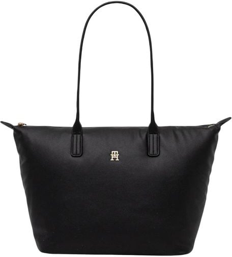 Tommy Hilfiger Tommy Hilfiger Black Recycled Polyester Handbag