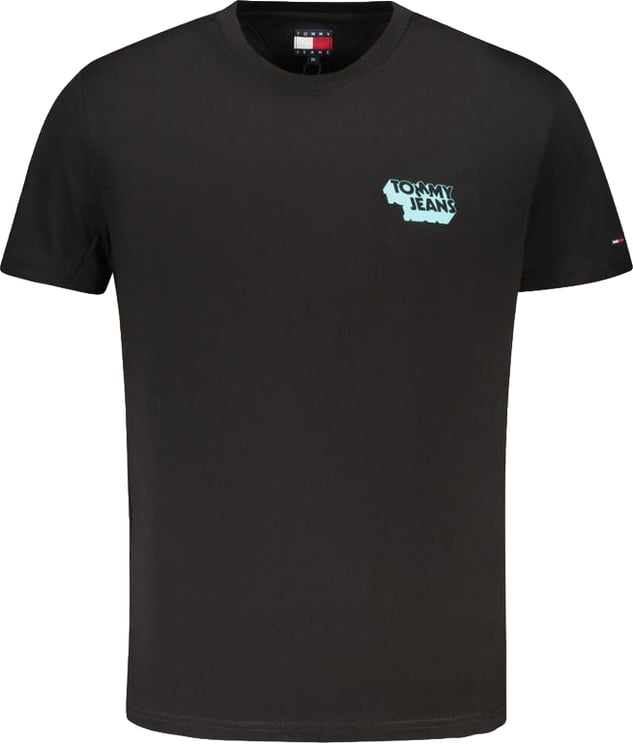 Tommy Hilfiger Tommy Hilfiger Black Cotton Men's T-Shirt
