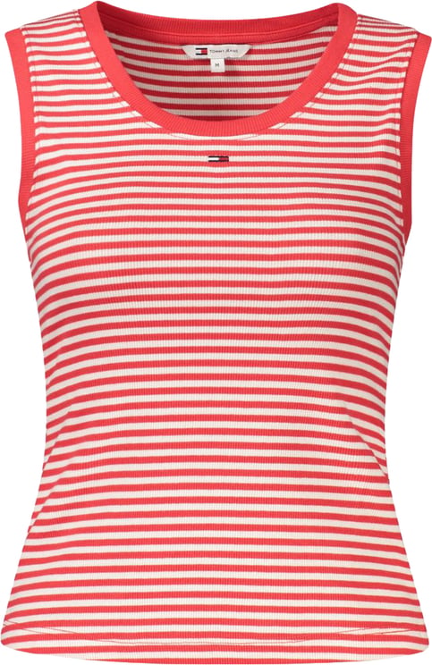Tommy Hilfiger Tommy Hilfiger Red Cotton Women's Tank Top