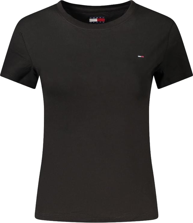 Tommy Hilfiger Tommy Hilfiger Black Cotton Women's T-Shirt