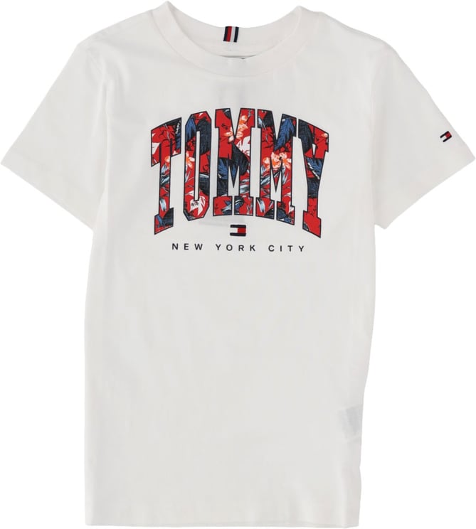 Tommy Hilfiger TROPICAL VARSITY TEE S/S
