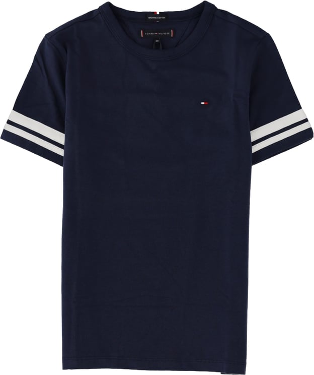 Tommy Hilfiger CONTRAST SLEEVE DETAIL TEE S/S