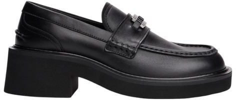 Tommy Hilfiger Tommy Hilfiger Jeans Black Leather High Heel Pumps