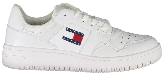 Tommy Hilfiger Tommy Hilfiger White Leather Women Sneaker