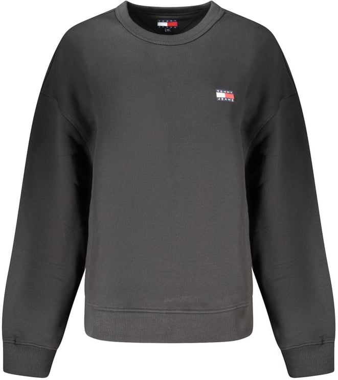 Tommy Hilfiger Tommy Hilfiger Black Cotton Women Sweatshirt