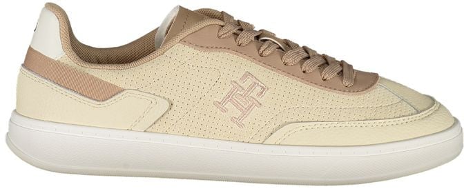 Tommy Hilfiger Tommy Hilfiger Beige Polyurethane Women Sneaker