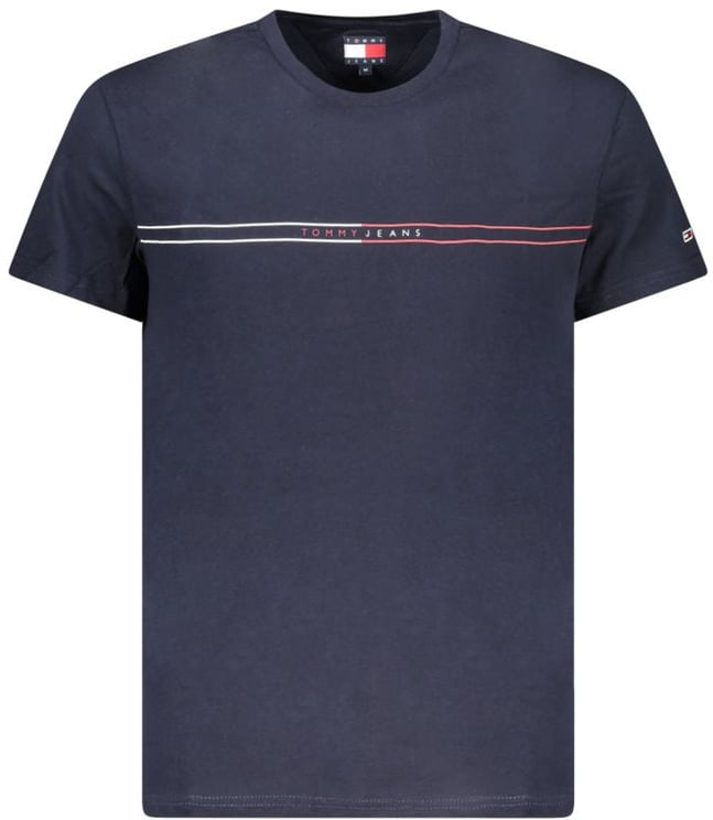 Tommy Hilfiger Tommy Hilfiger Blue Cotton Men T-Shirt
