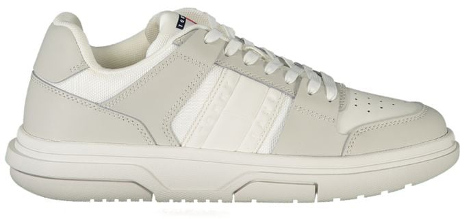 Tommy Hilfiger Tommy Hilfiger White Leather Women Sneaker