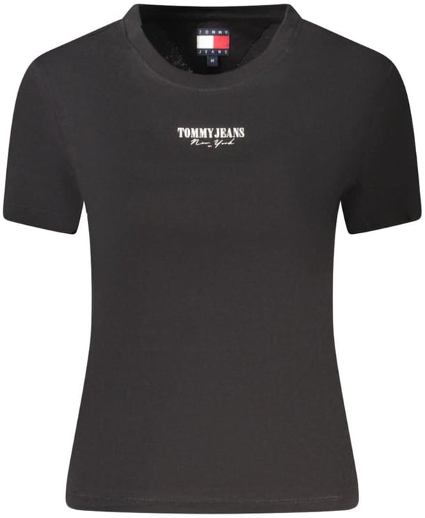 Tommy Hilfiger Tommy Hilfiger Black Cotton Women T-Shirt