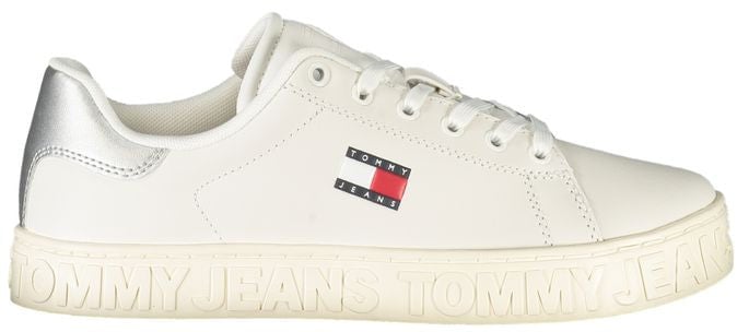 Tommy Hilfiger Tommy Hilfiger Bianco Polyurethane Women Sneaker