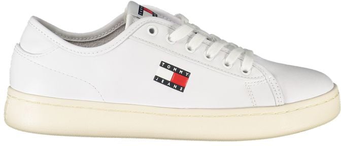 Tommy Hilfiger Tommy Hilfiger Bianco Polyurethane Women Sneaker