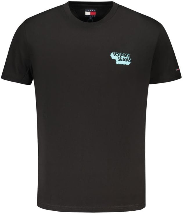 Tommy Hilfiger Tommy Hilfiger Black Cotton Men's T-Shirt