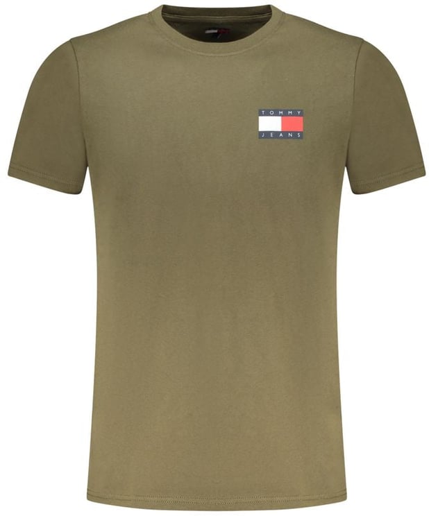 Tommy Hilfiger Tommy Hilfiger Verde Cotton Men T-Shirt