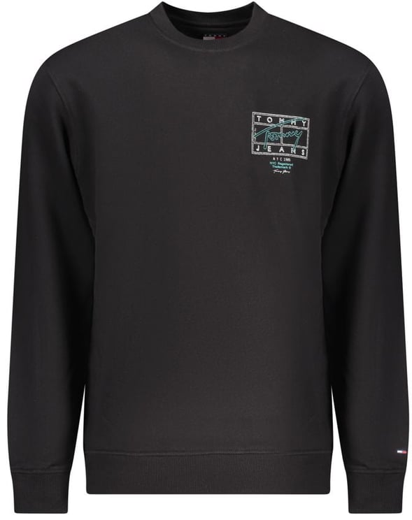 Tommy Hilfiger Tommy Hilfiger Black Cotton Men Sweatshirt