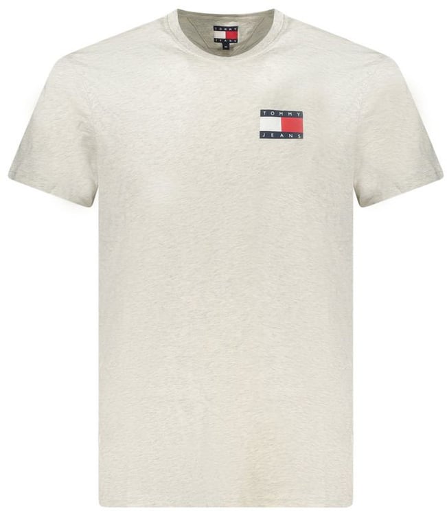 Tommy Hilfiger Tommy Hilfiger Grigio Cotton Men T-Shirt