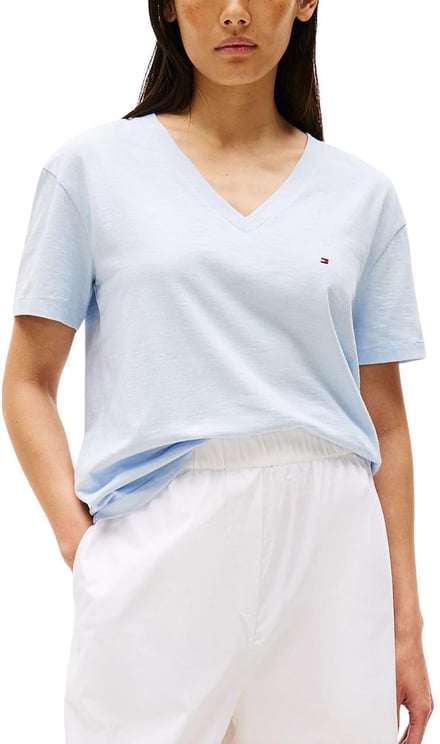 Tommy Hilfiger Tommy Hilfiger Blue Organic Cotton T-Shirt