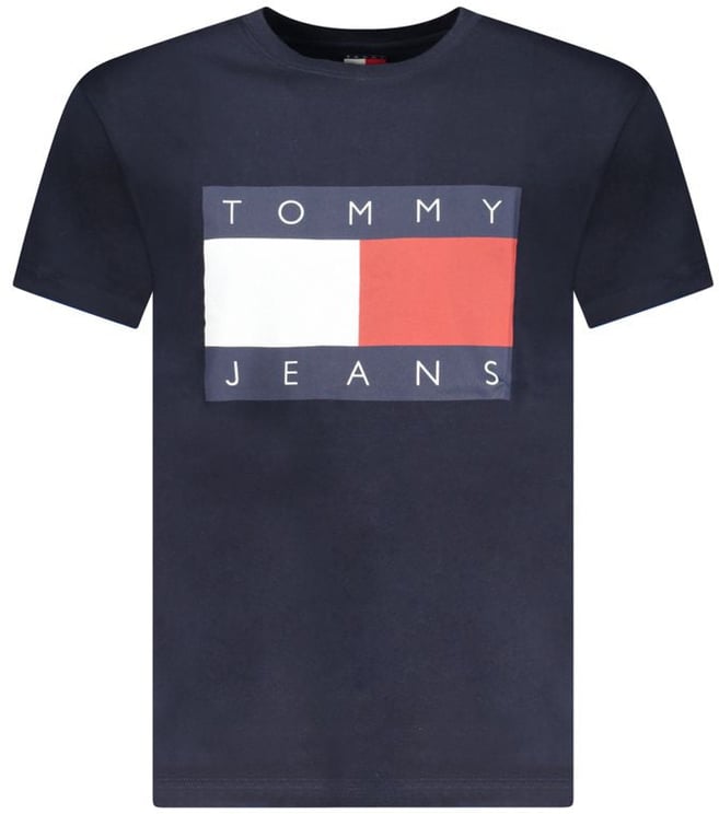 Tommy Hilfiger Tommy Hilfiger Blue Cotton Men's T-Shirt