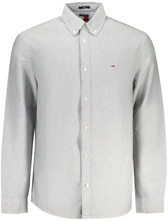 Tommy Hilfiger Tommy Hilfiger Grigio Cotton Men Shirt