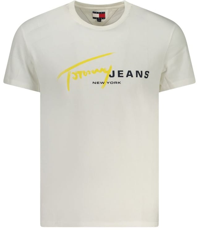 Tommy Hilfiger Tommy Hilfiger White Cotton Men's T-Shirt