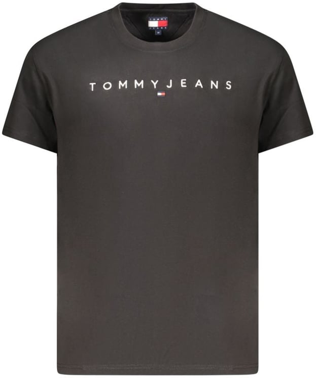 Tommy Hilfiger Tommy Hilfiger Black Cotton Mens T-Shirt