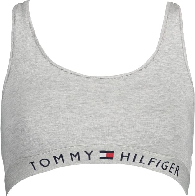 Tommy Hilfiger Tommy Hilfiger Grigio Cotton Women's Sports Bra