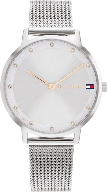 Tommy Hilfiger Tommy Hilfiger TH1782665 Horloge Dames Zilverkleurig 34mm