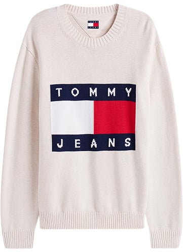 Tommy Jeans Tommy Jeans Reg Melange Flag Sweater