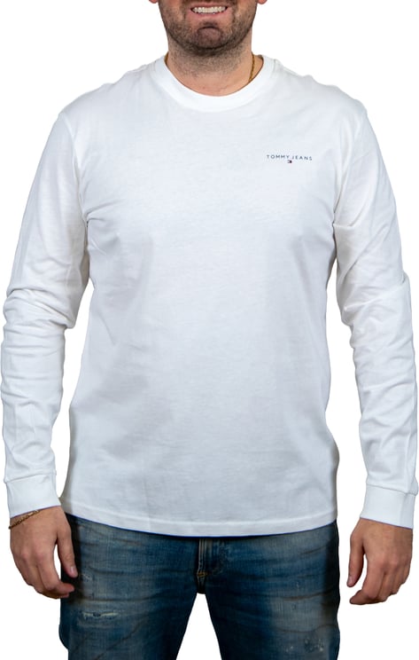 Tommy Jeans Tommy Jeans Slim Linear Chest LS Tee Ext