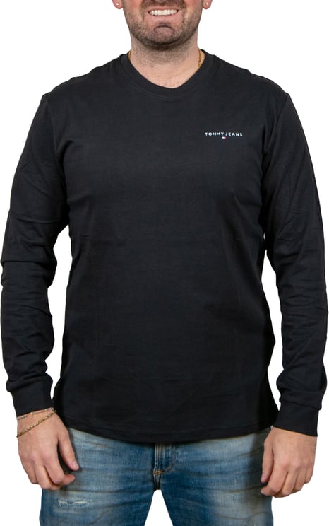 Tommy Jeans Tommy Jeans Slim Linear Chest LS Tee Ext