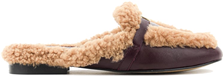 Toral Daphne Mules Burgundy