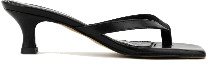 Toral Rocio Thong Sandal Black