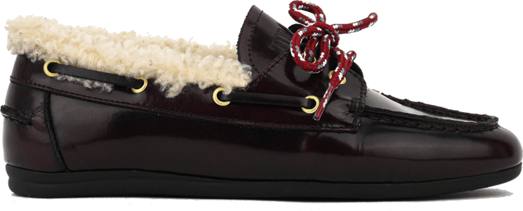 Toral Boat Shoe Highshine Bordo