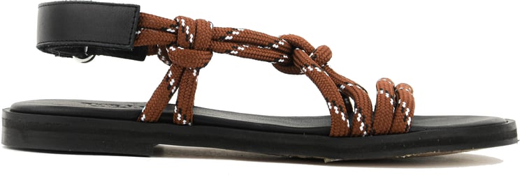 Toral Devon Rope Sandal Brown