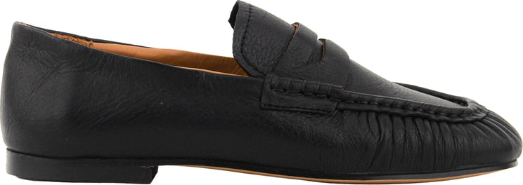 Toral Penny Loafer Black Leather