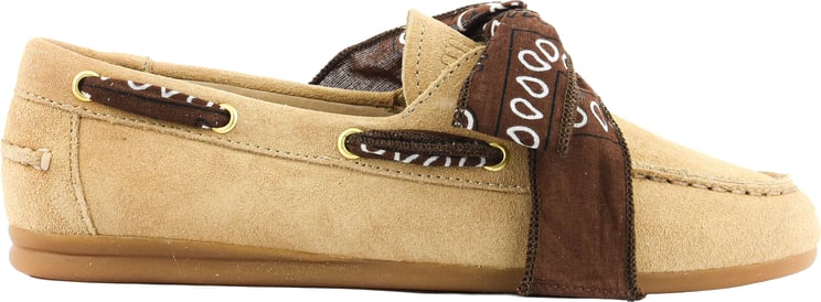 Toral Nahua Scarf Loafer Marron