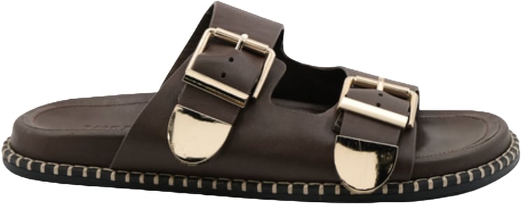 Toral Toral Napa Slippers Donkerbruin Tl-hidra