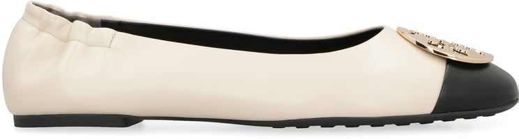 Tory Burch Claire leather ballet flats