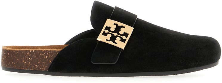 Tory Burch Tory Burch Black suede Mellow slippers