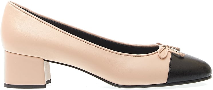 Tory Burch Pump Beige E Nera