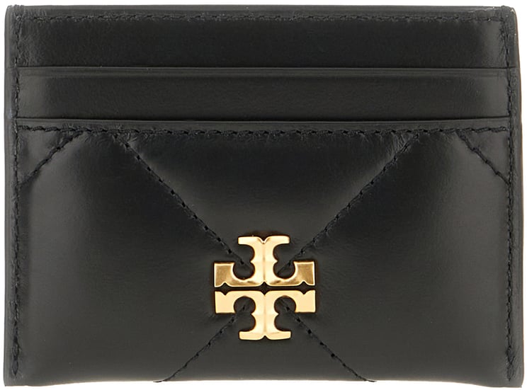 Tory Burch Tory Burch Black leather card holder