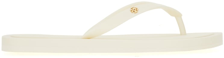Tory Burch Tory Burch White rubber Kira thong slippers