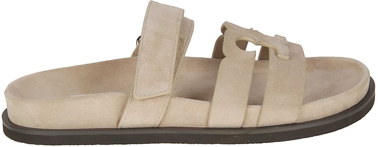 Tory Burch Ines Sport Slide Sandals Nude