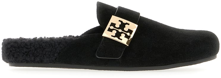 Tory Burch Tory Burch Black suede Mellow slippers