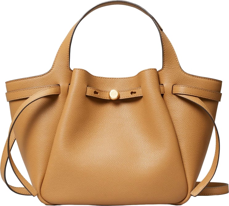 Tory Burch Brown Romy Small Leather Tote