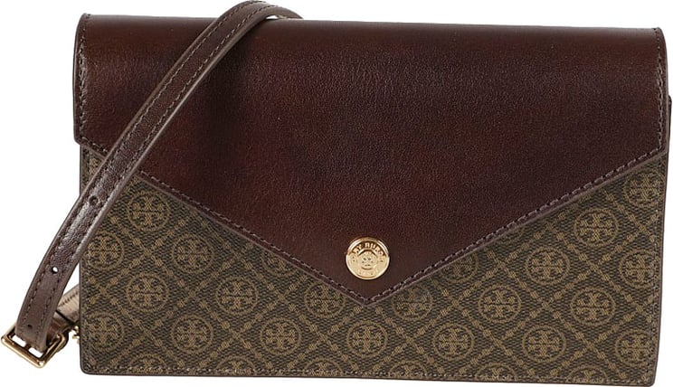 Tory Burch Brown Cotton Bag