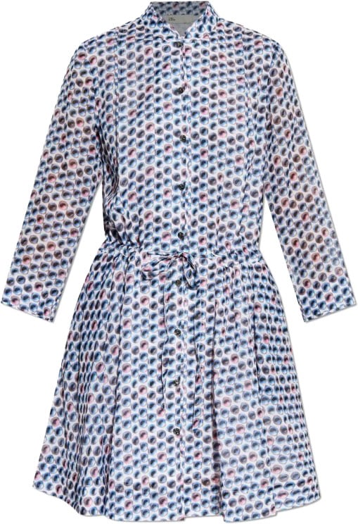 Tory Burch Playful Pattern Relaxed Fit Dress