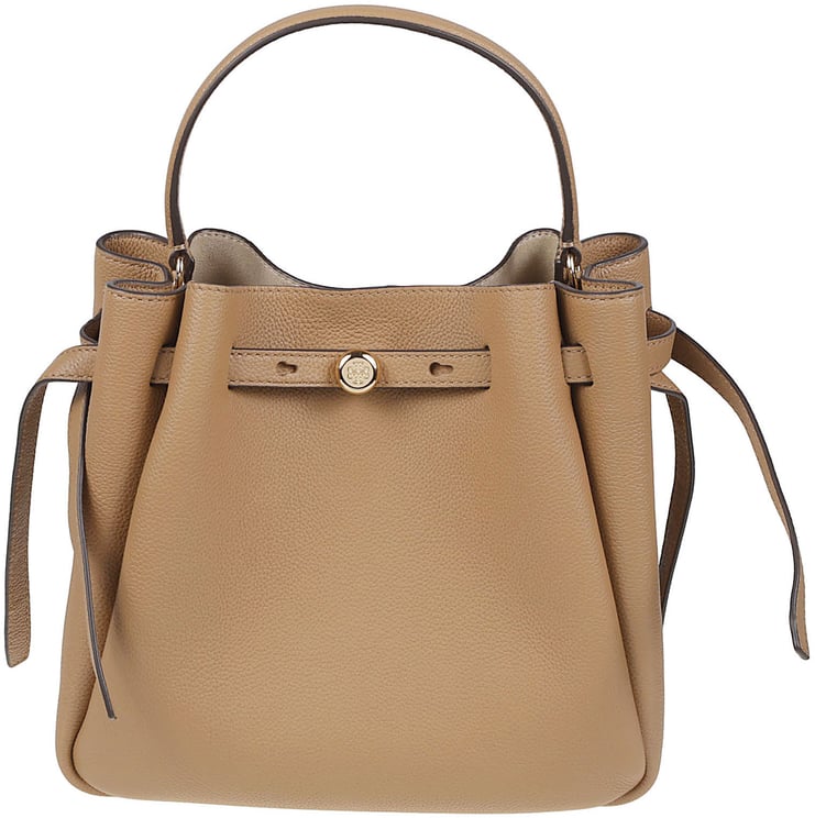 Tory Burch Romy Bucket Bag Brown