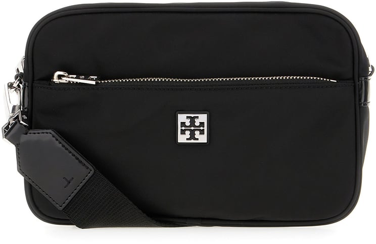Tory Burch Tory Burch Black fabric crossbody bag